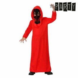Th3 Party Déguisement Démon Rouge pour Enfants avec Tunique Crâne