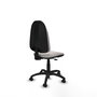 PIQUERAS Y CRESPO Chaise de bureau Algarra, simili cuir blanc, sans accoudoirs