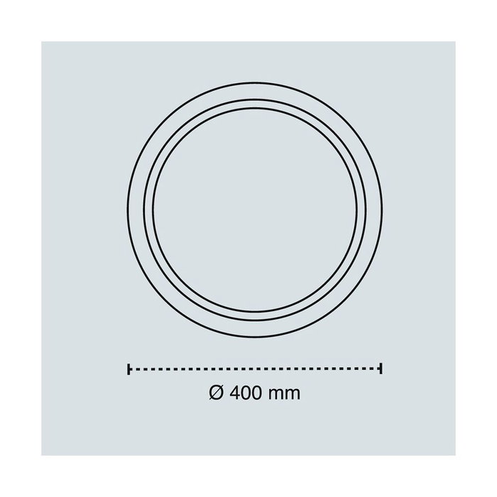 Cristalrecord Plafonnier LED Charly circulaire, blanc, 46 W, 3CCT Cristalrecord Plafonnier LED Charly circulaire, blanc, 46 W, 3CCT