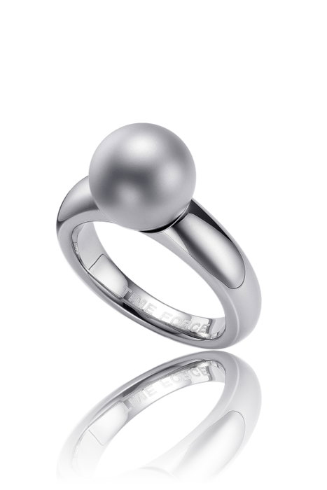 TIME FORCE Bague en acier Taille 16, TS5055S16 TIME FORCE Bague en acier Taille 16, TS5055S16