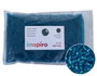 Innspiro Rocaille de verre ronde argenté bleu nautique 2,3 mm 500g