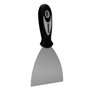 WOLFPACK LINEA PROFESIONAL Spatule en acier inoxydable 80 mm, manche en caoutchouc