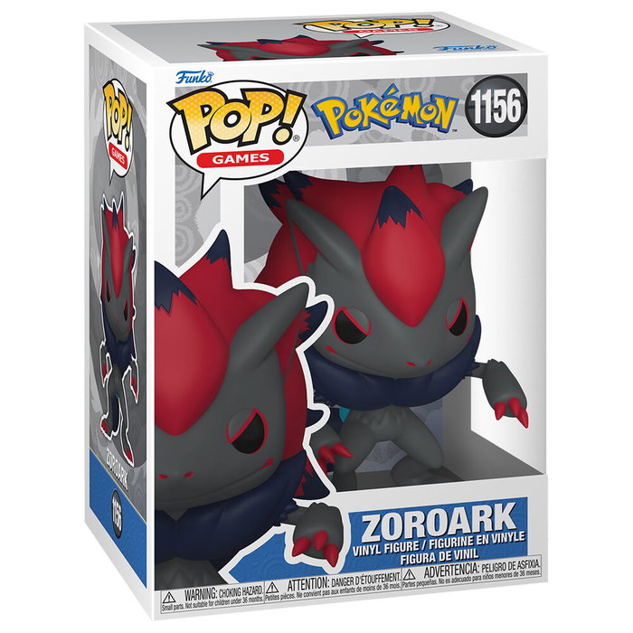 Funko Pokémon POP! Games Zoroark Figurine en vinyle