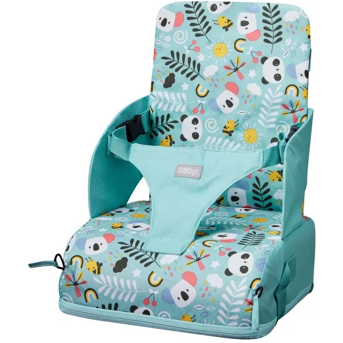 Nuby Siège réhausseur Panda pliable en mousse Nuby Siège réhausseur Panda pliable en mousse
