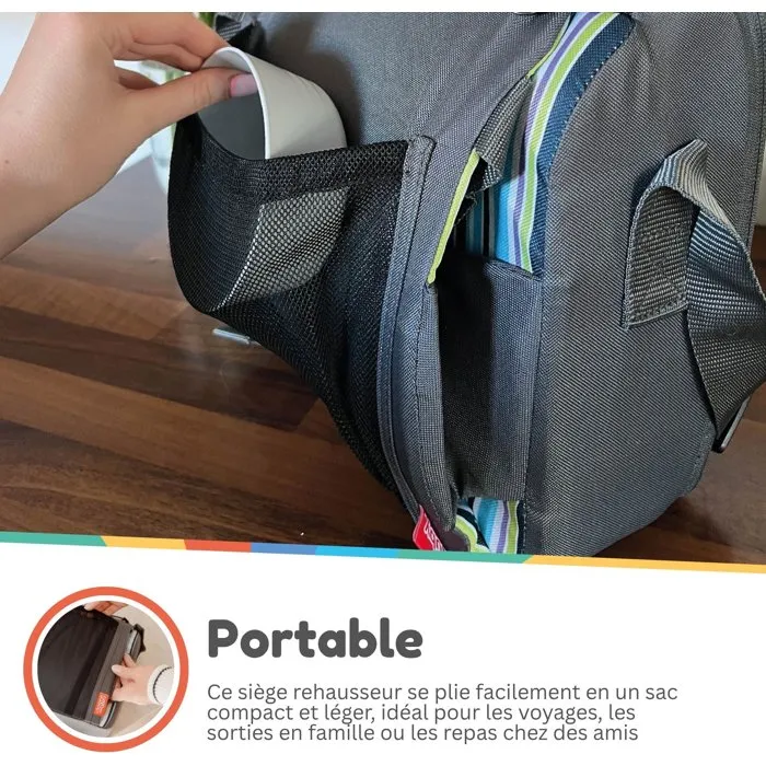 Nuby Siège réhausseur Panda pliable en mousse Nuby Siège réhausseur Panda pliable en mousse