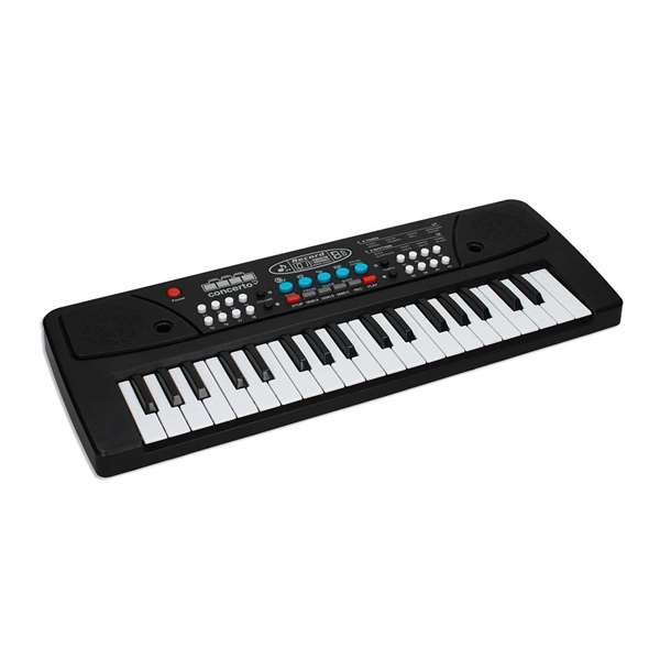 Reig - Orgue électronique enfant 37 touches avec micro, port USB et câble audio - Jouet musical avec lumières (43x16x5.4 cm)