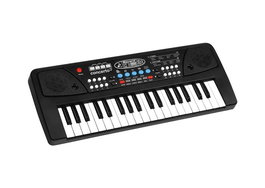 Reig - Orgue électronique enfant 37 touches avec micro, port USB et câble audio - Jouet musical avec lumières (43x16x5.4 cm)