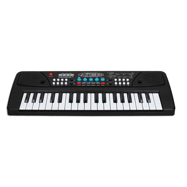 Reig - Orgue électronique enfant 37 touches avec micro, port USB et câble audio - Jouet musical avec lumières (43x16x5.4 cm)