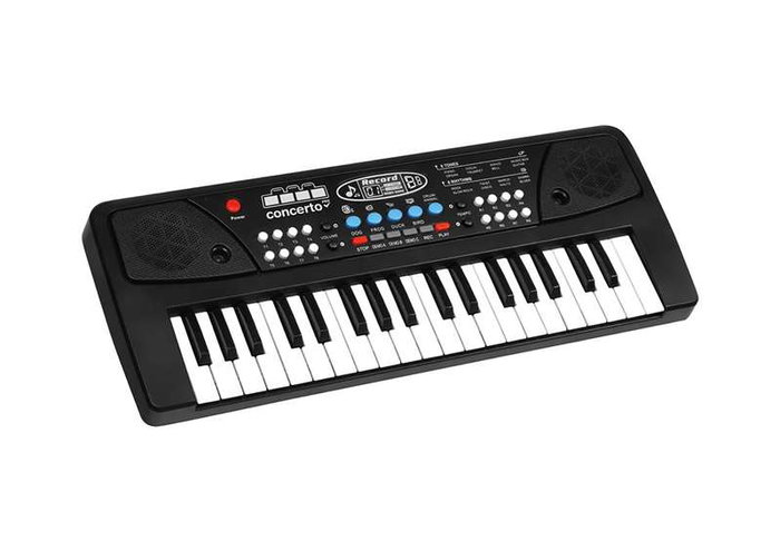 Reig - Orgue électronique enfant 37 touches avec micro, port USB et câble audio - Jouet musical avec lumières (43x16x5.4 cm)