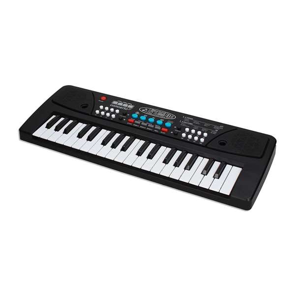 Reig - Orgue électronique enfant 37 touches avec micro, port USB et câble audio - Jouet musical avec lumières (43x16x5.4 cm)