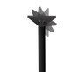 B-Tech BT7808 Support de fixation plafond/mur robuste inclinable jusqu'à 90°, capacité 140 kg, noir