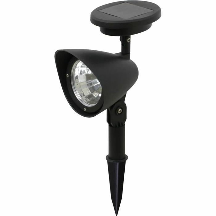 Galix Spot solaire 3 LED Noir