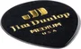 DUNLOP Pack de 12 Médiators Genuine Celluloid Teardrop Noirs - Medium