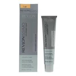 Revlon Revlonissimo Colorsmetique Teinture permanente 7.44 Medium Intensive Copper Blonde