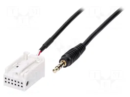 4CARMEDIA Adaptateur Aux Jack 3,5mm pour Citroën et Peugeot