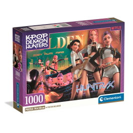 Clementoni Puzzle K-Pop Demon Hunters 1000 Pièces