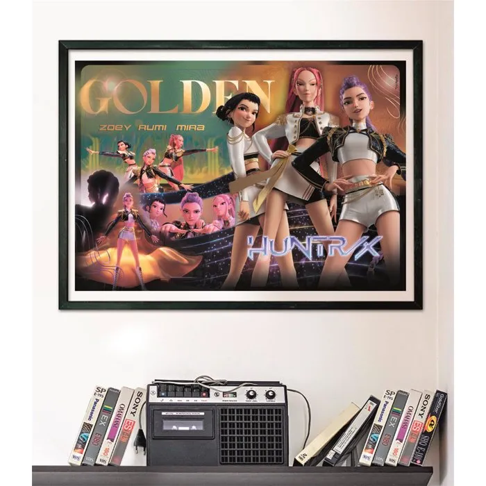 Clementoni - Puzzle 1000 pièces K-Pop Demon Hunters - 70 x 50 cm avec poster - Boîte compacte