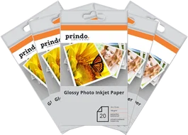 Prindo Papier photo brillant 10x15cm 180g/m² 100 feuilles