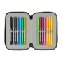 Safta Trousse Triple 37 Pcs 12,5x19,5x5,5Cm