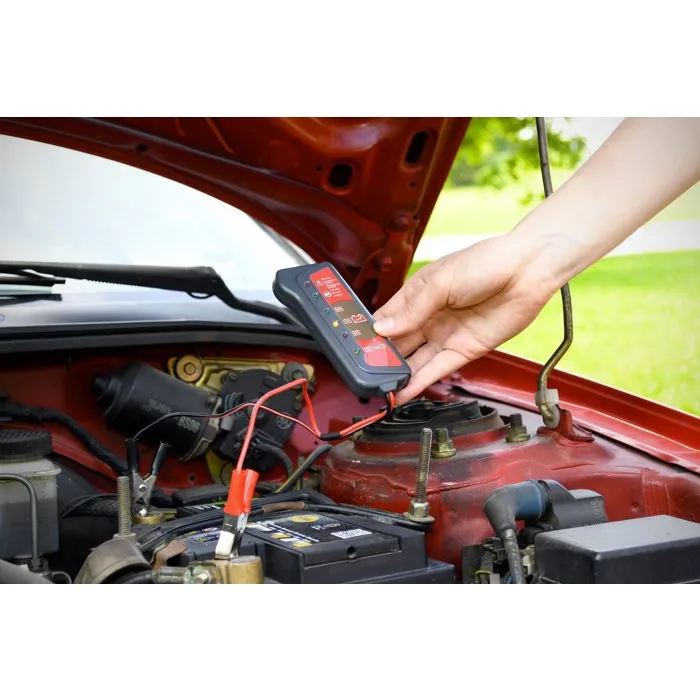 XLTECH Contrôleur de charge pour batterie auto 4 fonctions avec câbles de 60 cm