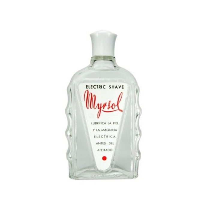 Myrsol Masaje Electric 180 ml - Lubrifiant pour peau et machine électrique avant rasage Myrsol Masaje Electric 180 ml - Lubrifiant pour peau et machine électrique avant rasage