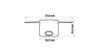 KIMERA HEDE Profilé Aluminium Anodisé Noir avec Diffuseur Opale, Capuchons et Clips de Fixation 2,02 m