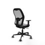 Piqueras y Crespo Chaise de Bureau 1D036G0 Gris