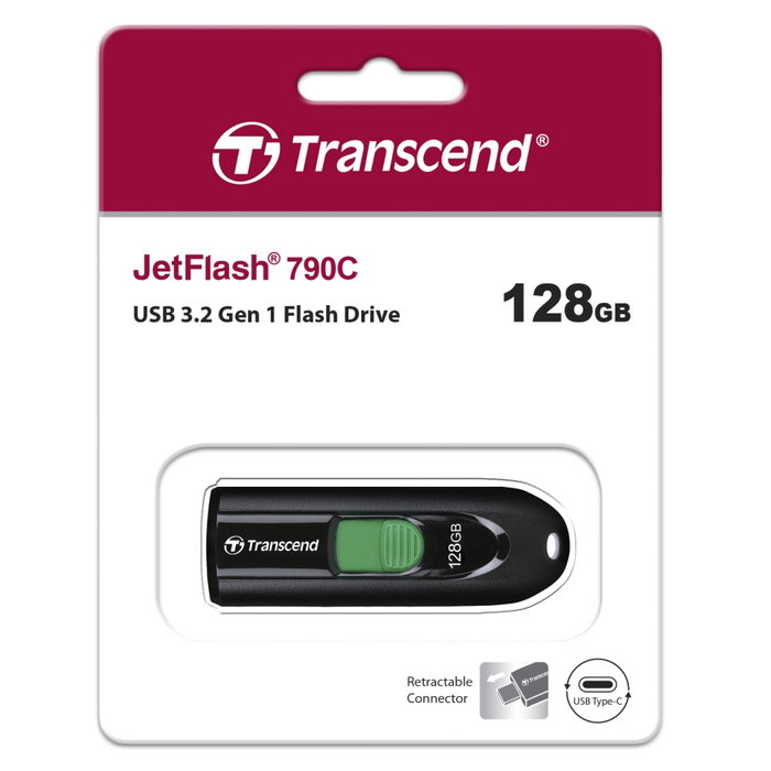Transcend JetFlash 790C 128 Go USB-C Transcend JetFlash 790C 128 Go USB-C