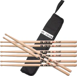 VICFIRTH Baquettes Freestyle 5A + 1 Housse offerte