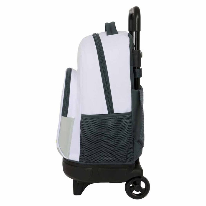 SAFTA Trolley compact Real Madrid 25/26 45cm - Sac à dos amovible, compartiment principal spacieux, poignée supérieure et bandoulière rembourrées