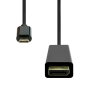 ProXtend Câble USB-C vers DisplayPort 0,5 m Noir