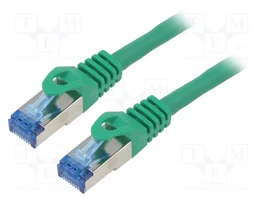 LANBERG Cordon de raccordement Cat 6a S/FTP 5m RJ45 vert