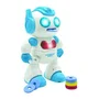 Lexibook Powerman Shoot Robot Programmable Télédirigé avec Danse, Musique et Lancement de Disques en Mousse