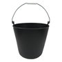 WOLFPACK LINEA PROFESIONAL Seau en plastique noir avec anse 22 litres