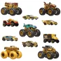 Hot Wheels - Pack de 10 véhicules Trophée des Champions, 5 camions et 6 voitures Monster Truck à collectionner échelle 1/64, jouet pour enfants à partir de 3 ans