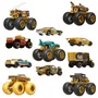 Hot Wheels - Pack de 10 véhicules Trophée des Champions, 5 camions et 6 voitures Monster Truck à collectionner échelle 1/64, jouet pour enfants à partir de 3 ans