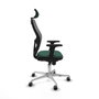 Piqueras y Crespo Chaise de Bureau avec Appui-tête Jorquera 2D086G2 Vert