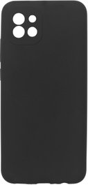 eSTUFF Coque silicone Samsung Galaxy A03 MADRID - Noir