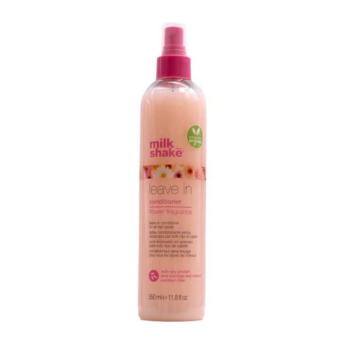 Milk Shake Après-shampoing Sans Rinçage aux Protéines de Soja et Parfum Fleuri, Conditionneur 350 ml Milk Shake Après-shampoing Sans Rinçage aux Protéines de Soja et Parfum Fleuri, Conditionneur 350 ml
