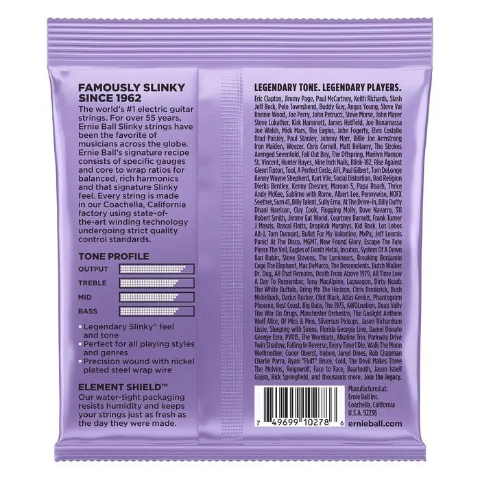 Ernie Ball Jeu de cordes électrique Ultra 10-48