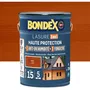 Bondex Lasure Bois 2 en 1 Haute Protection pour Teck - Satin - Résiste 5 ans - 5 Litres
