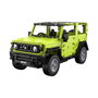 CADA Suzuki Jimny 1:12 App + RC - Voiture radiocommandée programmable via Bluetooth, 4 modes de contrôle, éclairage, 579 pièces - Marque: DEQUBE