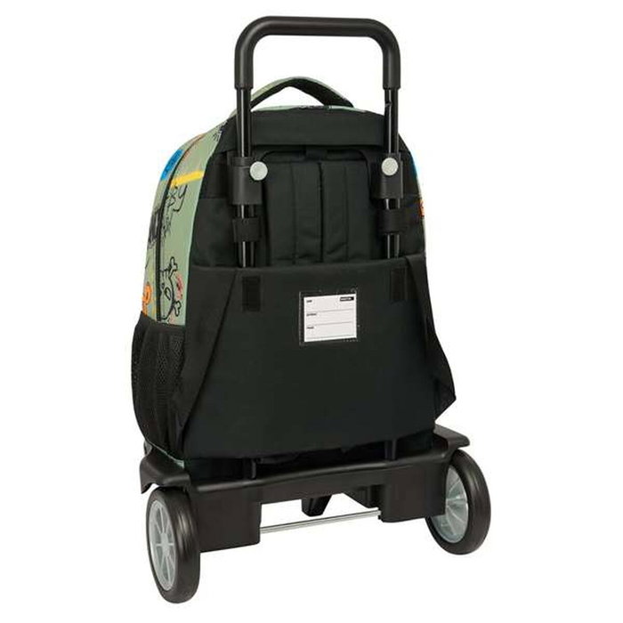 Cartable à roulettes Safta Zone 33 x 45 x 22 cm Graffiti