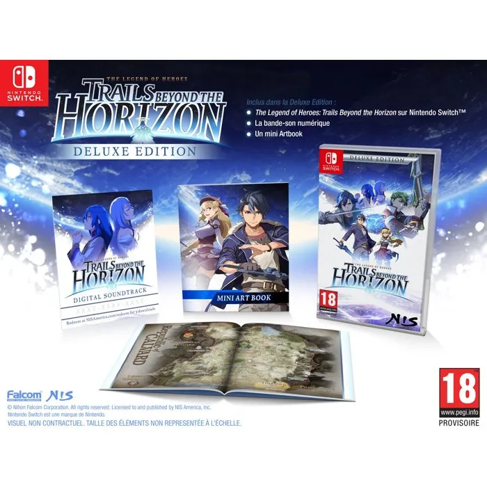 Microids The Legend of Heroes: Trails Beyond the Horizon - Deluxe Edition - Jeu de rôle japonais Nintendo Switch