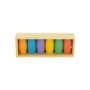 Deqube Accessoires Parcheesi en Bois pour 6 Joueurs - Fichas et Dados de Qualité Supérieure - Référence D00334