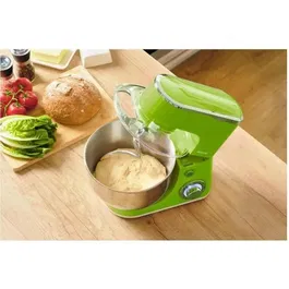 Robot pâtissier Sencor STM 3631GR, 1300 W, 5.5 L, inox, 6 vitesses, fonction pulse, multifonction