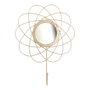 Home Deco Factory Miroir Décoratif avec Patère Doré