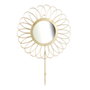 Home Deco Factory Miroir Décoratif avec Patère Doré