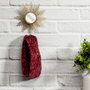 Home Deco Factory Miroir Décoratif avec Patère Doré