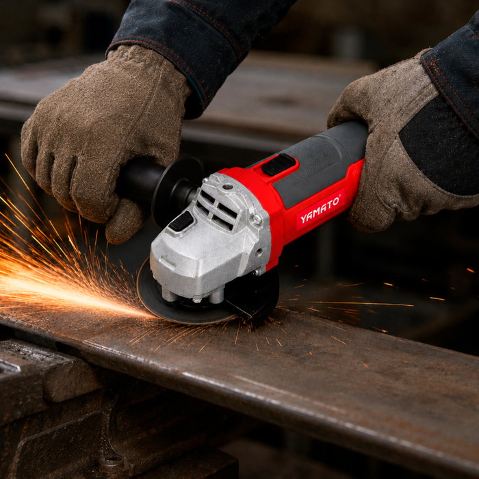 YAMATO Amoladora 1200 W 115 mm avec vitesse variable YAMATO Amoladora 1200 W 115 mm avec vitesse variable